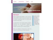 Tablet Screenshot of gynecologue-agadir.com